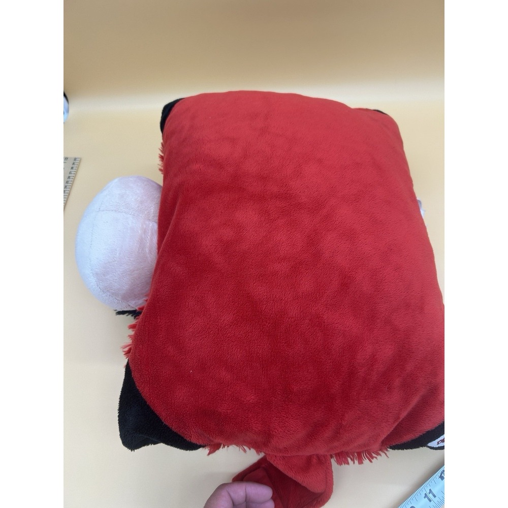 Pillow Pets Lady Bug Red Large Convertible Plush Pillow Stuffed Animal 18" 2010 - Picture 7 of 9